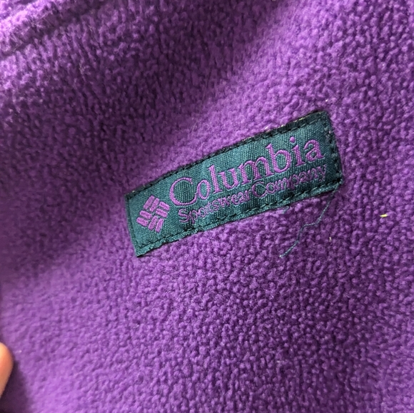 Vintage Columbia Fleece Zip Up - Size XL - Picture 4 of 9